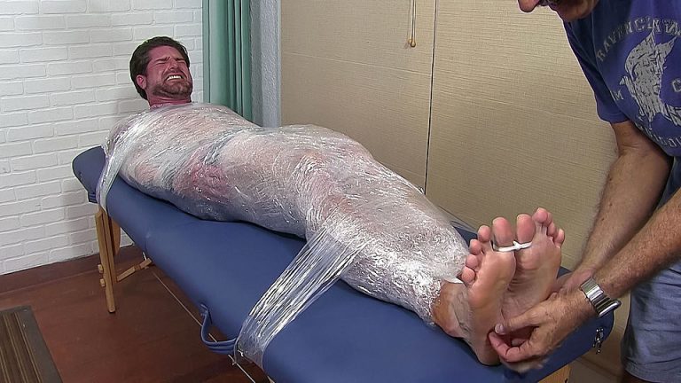Clint in Clint Mummified & Tickled Insane – Clint