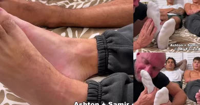 Ashton, Killian Knox, and Samir in a Steamy Dorm Room Foot Worship Session