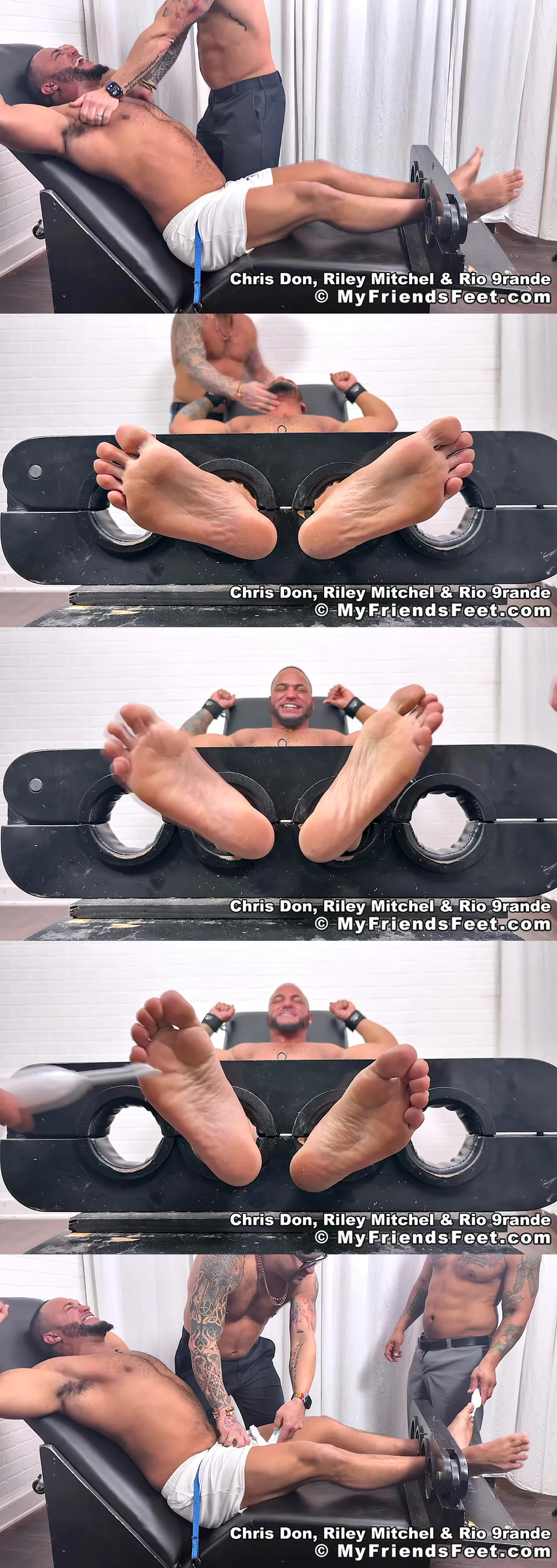 Chris Don and Riley Explore Intense Tickling and Foot Fetish Fun in 4K