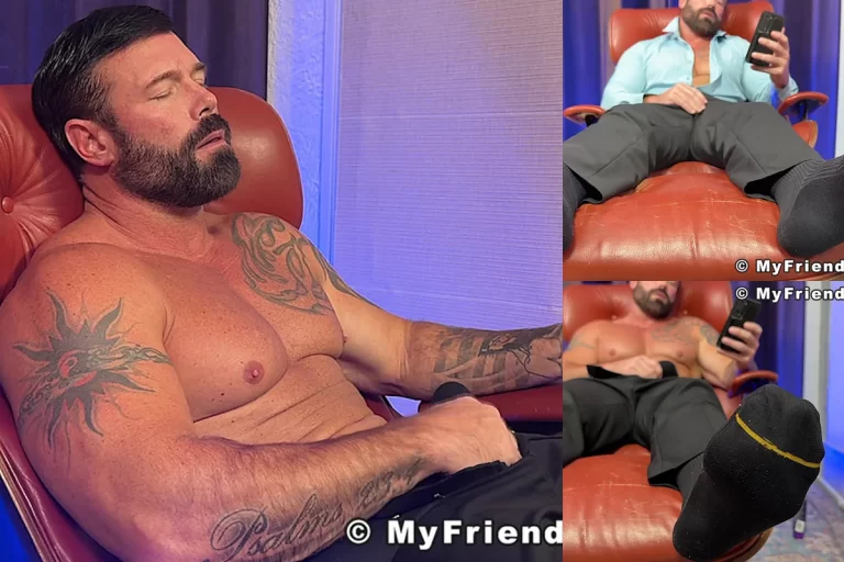 Joey J in Joey J’s Forbidden Office Foot Fetish Pleasure and Intense Solo Release