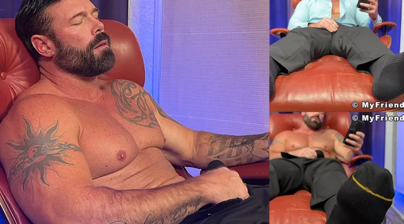 Joey J's Forbidden Office Foot Fetish Pleasure and Intense Solo Release