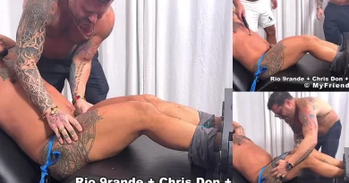 Rio 9rande Gets His Turn: Featuring Riley Mitchel and Chris Don in Sensual Tickling Chaos - Gay Foot Fetish Fun