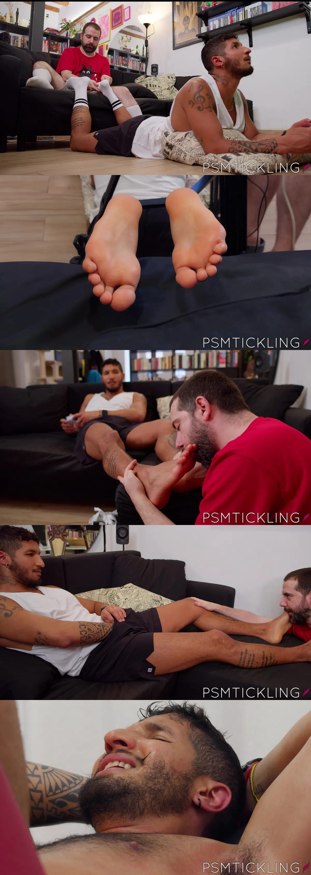 Aleksei & Friends Barefoot Tickling Fun