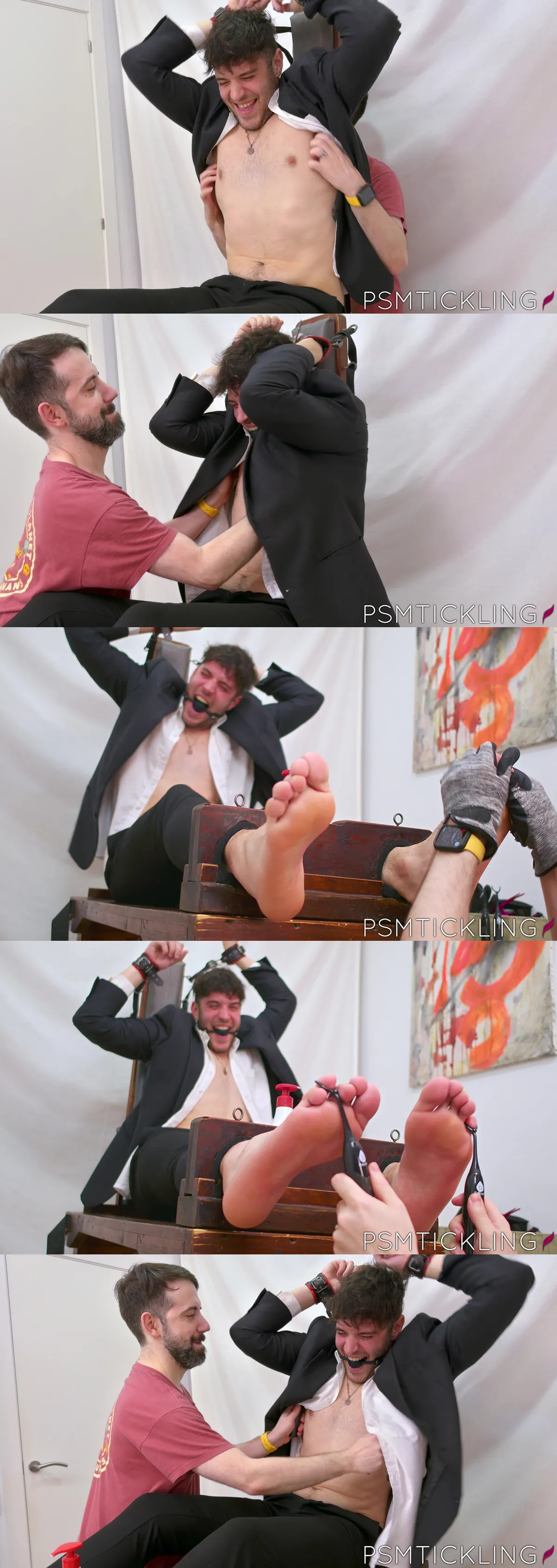 Fer and Matteo in Naughty Foot Fetish Fun