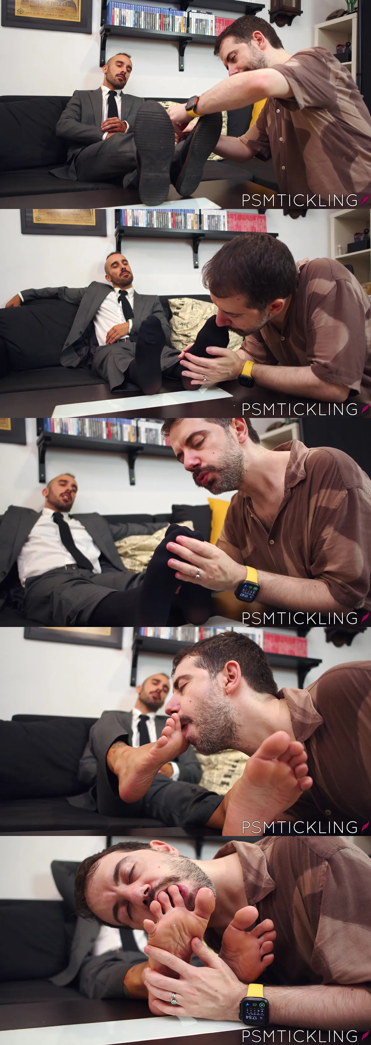 leon forges socks sniffed and feet tickled 2 Gay Foor Fetish