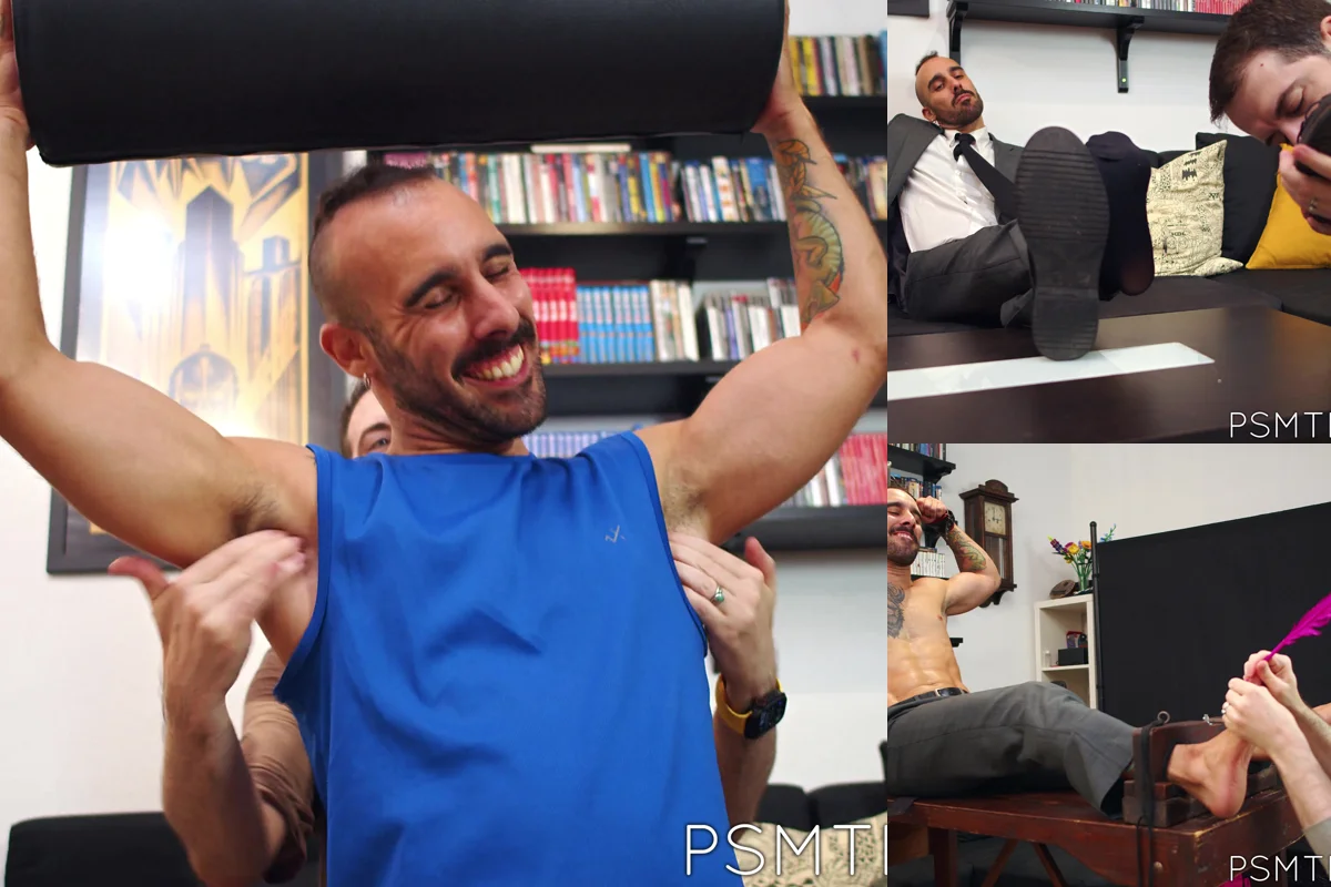 Leon Forge’s Socks Sniffed and Feet Tickled