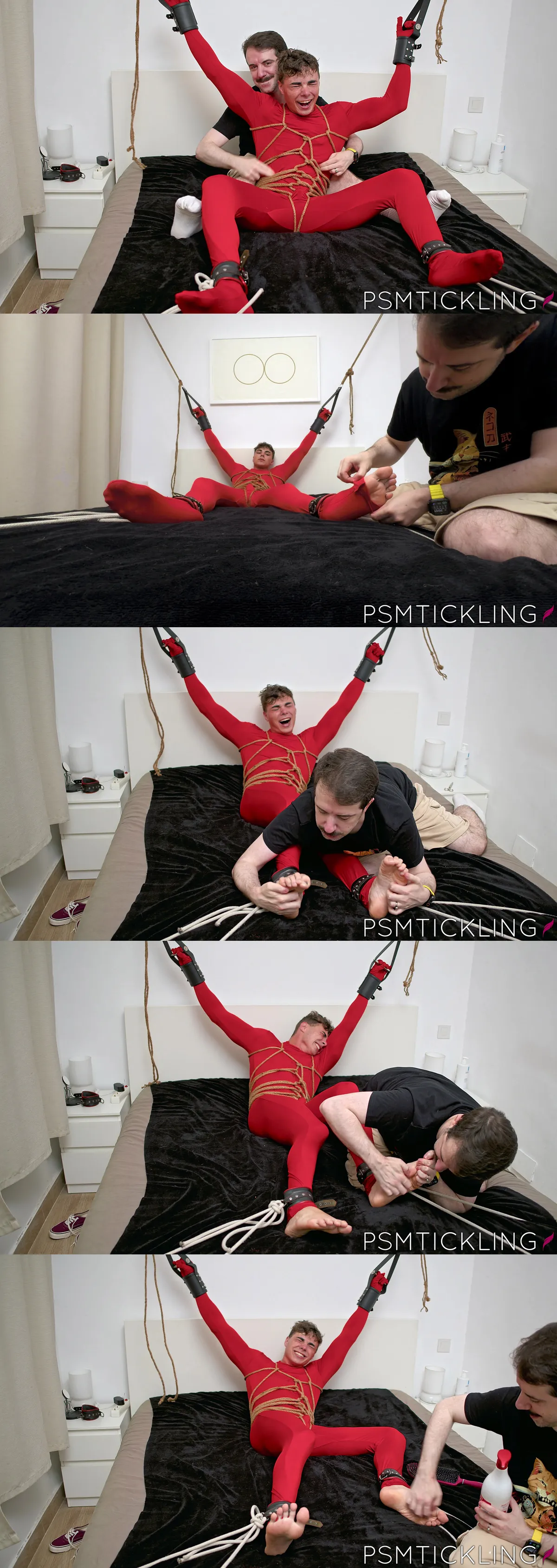 matteo and ivans spandex foot tease 4 Gay Foor Fetish