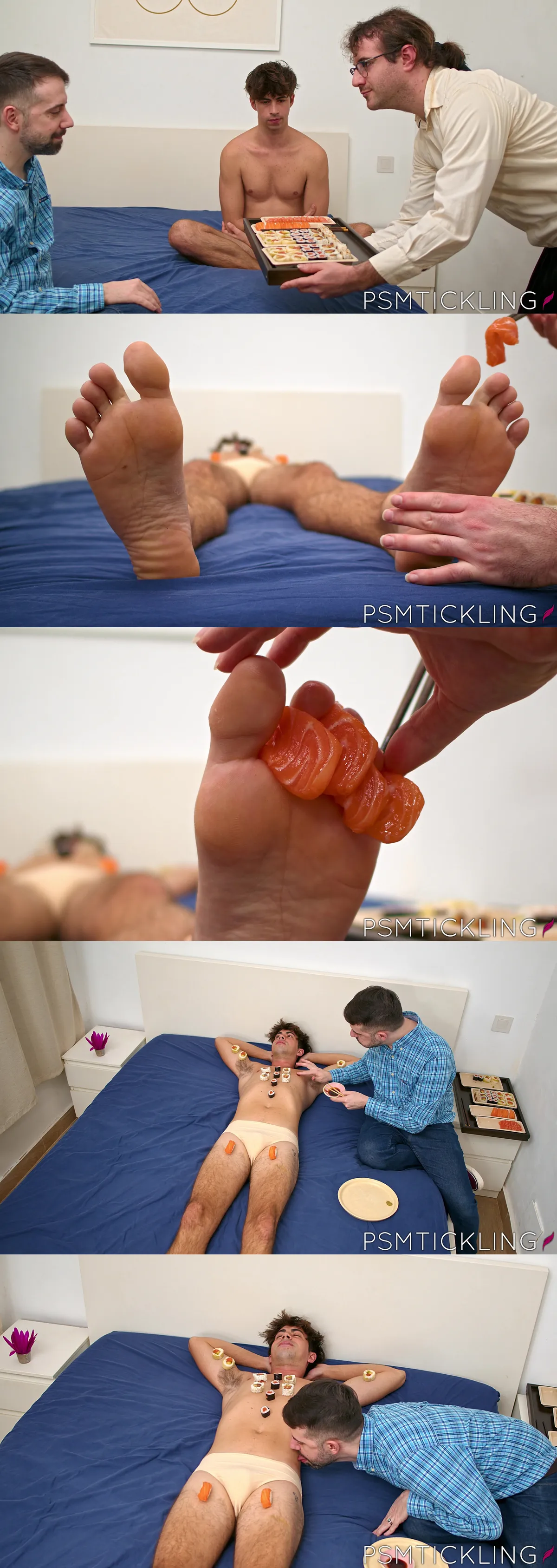 Matteo & Max in Sushi Fetish Fun