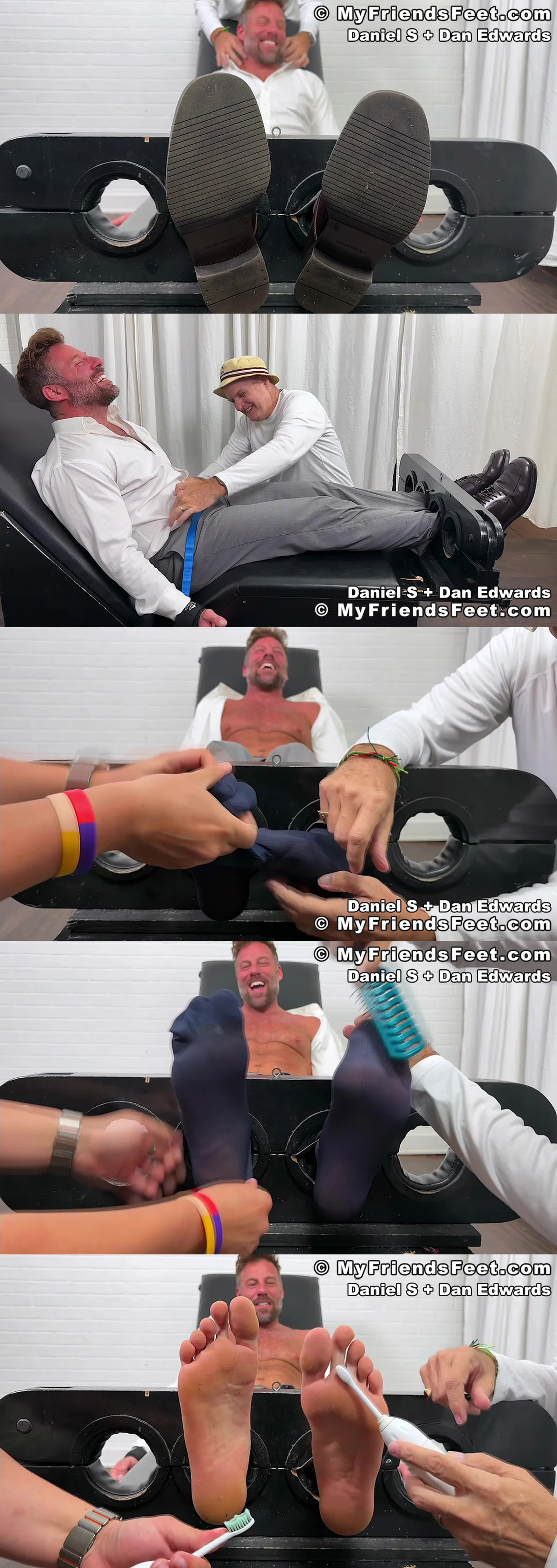 Daniel S & Dan Edwards: Socked Feet Worship