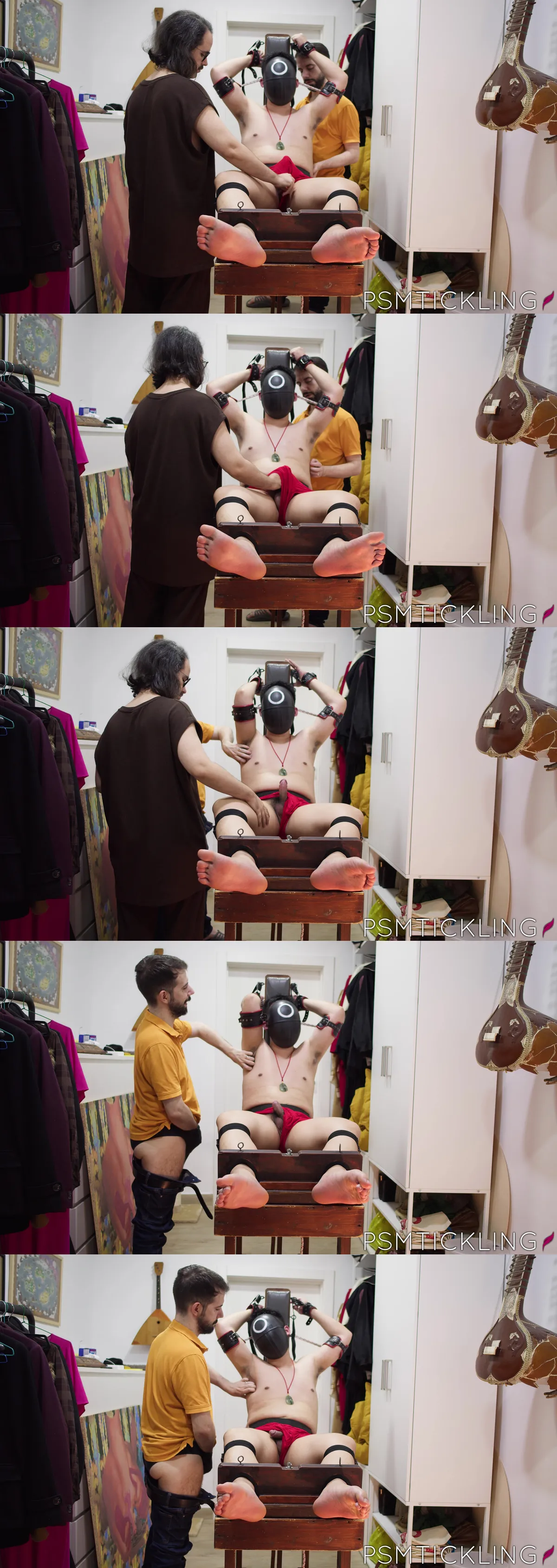 Intense Tickling Session with Jade, Matteo, and his Fiancee