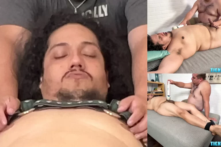 Matt in Matt and Inovake’s Sensual Foot Play: Unwrapping the Ticklish Latino