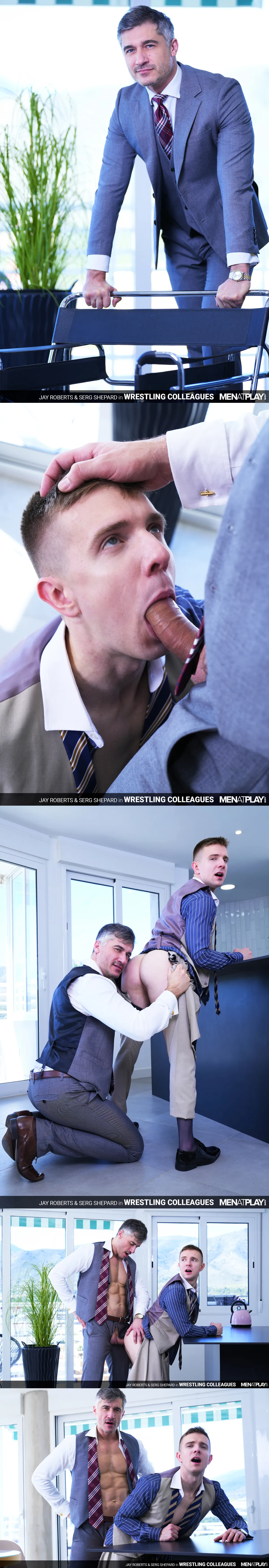 Office footplay with Jay Roberts and Serg Shepard